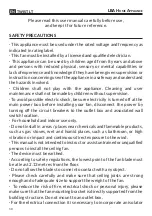 Preview for 12 page of LBA Home Appliance TWIST LT 128391402 User Manual