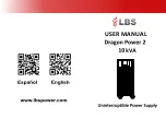 LBS Dragon Power 2 User Manual preview