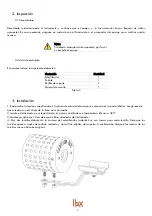 Preview for 8 page of lbx S850 User Manual