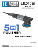 LC Power Tools UDOS 51E Operator'S Manual preview