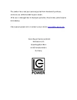 Предварительный просмотр 17 страницы LC-POWER Gaming 978BG User Manual