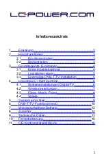 Preview for 2 page of LC-POWER LC-35P-DVBT User Manual