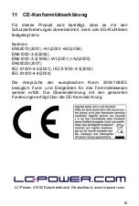 Предварительный просмотр 16 страницы LC-POWER LC-35P-DVBT User Manual