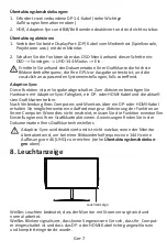 Предварительный просмотр 8 страницы LC-POWER LC-M27-4K-UHD-144 Manual