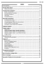 Preview for 3 page of LC HML 210 Operating And Installation Manual