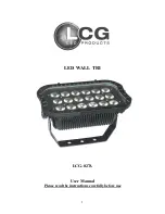 LCG LCG-027A User Manual preview