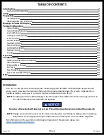 Preview for 2 page of LCI 2020222357 Owner'S Manual