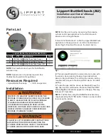 Preview for 3 page of LCI Lippert BottleCheck Installation And Owner'S Manual