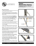 Preview for 5 page of LCI Solera Destination Installation And Owner'S Manual