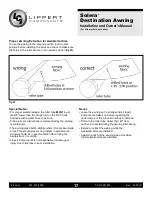 Preview for 17 page of LCI Solera Destination Installation And Owner'S Manual