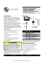 Предварительный просмотр 2 страницы LCI Trailair Sway Command Installation And Owner'S Manual