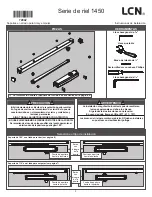 Preview for 5 page of LCN 1450 Track Series Installation Instructions Manual