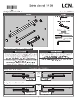 Preview for 9 page of LCN 1450 Track Series Installation Instructions Manual