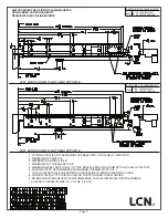 Preview for 5 page of LCN 4600CS Installation Instructions Manual