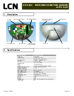 LCN 8310-854 User Manual предпросмотр