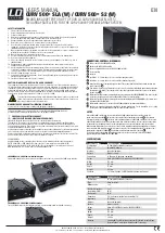LD CURV 500 SLA User Manual preview