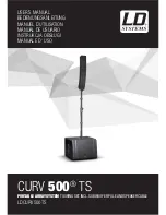 Preview for 1 page of LD CURV 500 TS User Manual