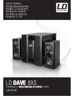 LD DAVE 8XS User Manual preview