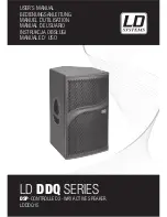 Предварительный просмотр 1 страницы LD DDQ SERIES DDQ15 User Manual