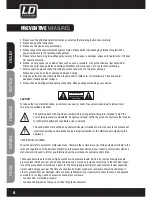 Preview for 4 page of LD DEEP 2 SERIES User Manual