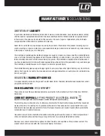 Preview for 11 page of LD DEEP 2 SERIES User Manual