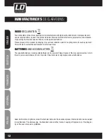 Предварительный просмотр 12 страницы LD DEEP 2 SERIES User Manual