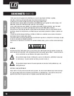 Предварительный просмотр 16 страницы LD DEEP 2 SERIES User Manual