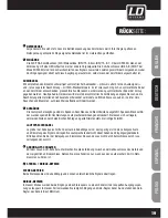 Preview for 19 page of LD DEEP 2 SERIES User Manual