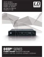 Preview for 1 page of LD DEEP2 SERIER User Manual