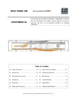 Предварительный просмотр 10 страницы LD DJ200 User Manual