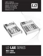 LD LAX 502 User Manual preview