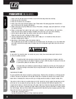 Preview for 4 page of LD LAX 502 User Manual