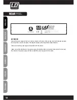 Preview for 12 page of LD LAX 502 User Manual