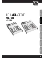 Preview for 19 page of LD LAX 502 User Manual