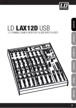 Preview for 3 page of LD LAX12D USB User Manual