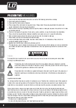 Preview for 4 page of LD LAX12D USB User Manual