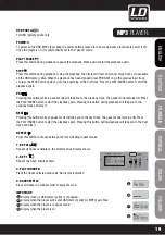 Preview for 19 page of LD LAX12D USB User Manual