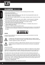 Предварительный просмотр 4 страницы LD LAX16D User Manual