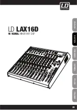 Предварительный просмотр 23 страницы LD LAX16D User Manual