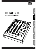 Предварительный просмотр 21 страницы LD LAX6 User Manual