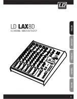 Предварительный просмотр 3 страницы LD LAX8D User Manual