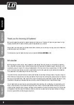 Предварительный просмотр 2 страницы LD LD DJ Series User Manual