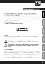 Предварительный просмотр 5 страницы LD LD DJ Series User Manual