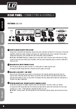 Предварительный просмотр 8 страницы LD LD DJ Series User Manual