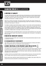 Preview for 14 page of LD LD DJ Series User Manual