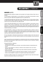 Предварительный просмотр 41 страницы LD LD DJ Series User Manual