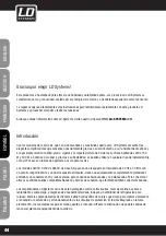 Предварительный просмотр 44 страницы LD LD DJ Series User Manual