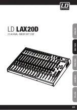 Preview for 21 page of LD LD LAX20D User Manual