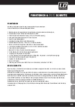 Preview for 23 page of LD LD LAX20D User Manual