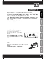 Предварительный просмотр 5 страницы LD LD ROADKID User Manual